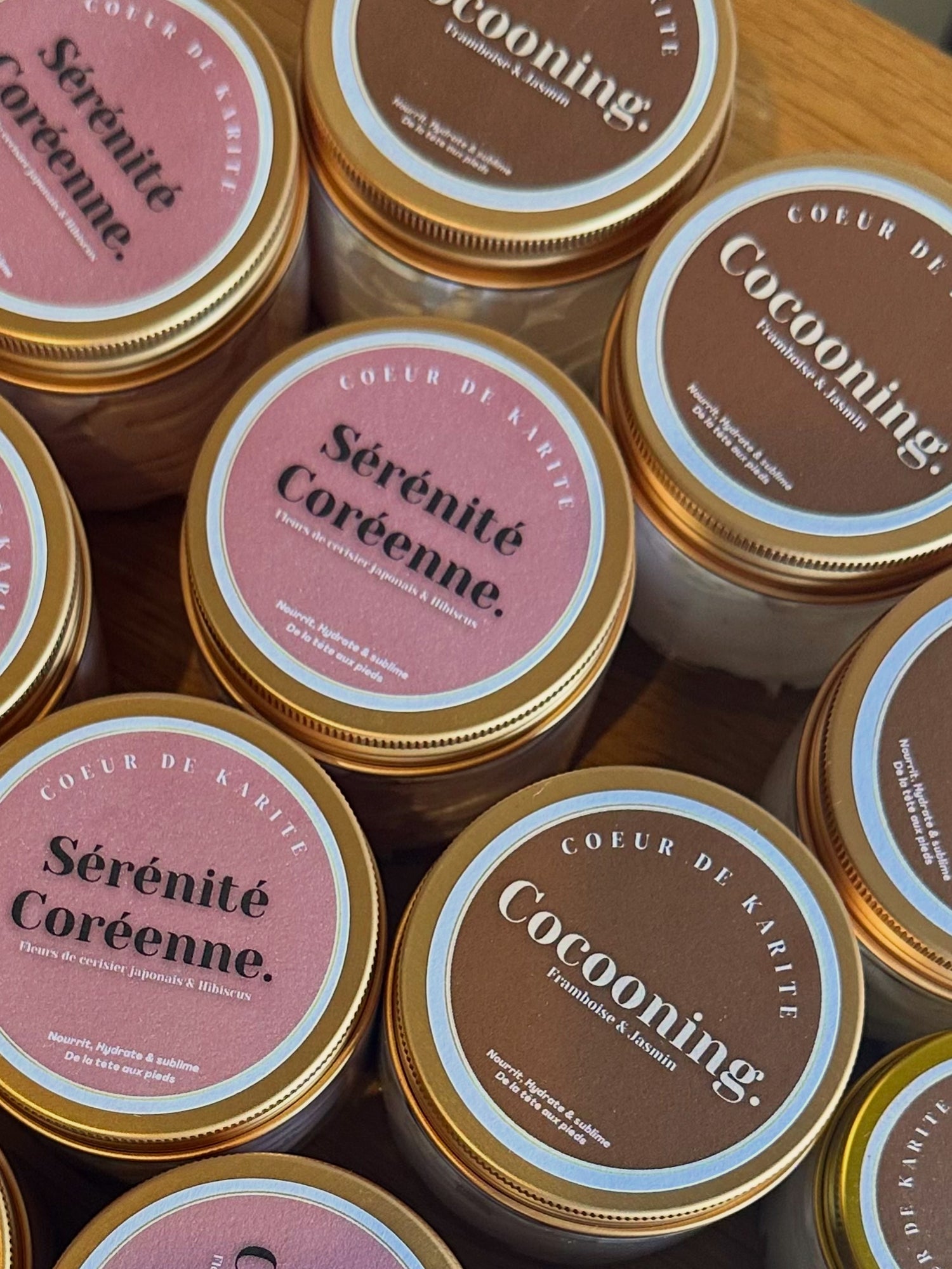 🌸 Shea Butter "Korean Serenity" - Whipped Shea Butter with Hibiscus-infused Sweet Almond Oil.